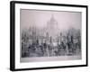 Dream City of Christopher Wren's Buildings, 1842-William Richardson-Framed Giclee Print
