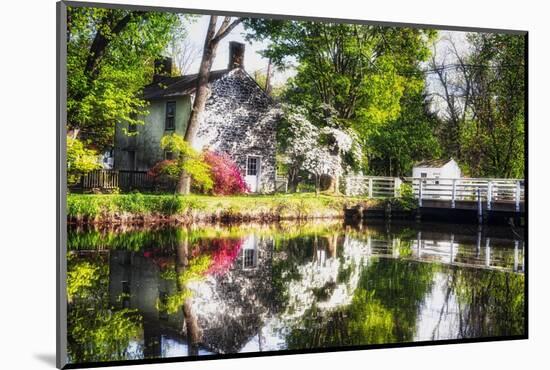 Dream Cottage, Griggstown, New Jersey-George Oze-Mounted Photographic Print