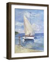 Dream Cove III-Marysia Burr-Framed Premium Giclee Print