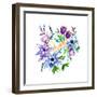 Dream, Enchanted Garden-Esther Bley-Framed Art Print