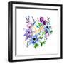 Dream, Enchanted Garden-Esther Bley-Framed Art Print