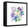 Dream, Enchanted Garden-Esther Bley-Framed Stretched Canvas