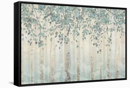 Dream Forest I Silver Leaves-James Wiens-Framed Stretched Canvas