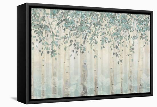 Dream Forest I Silver Leaves-James Wiens-Framed Stretched Canvas