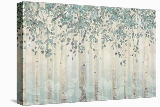 Dream Forest I Silver Leaves-James Wiens-Stretched Canvas