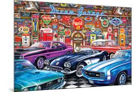 Dream Garage-null-Mounted Poster