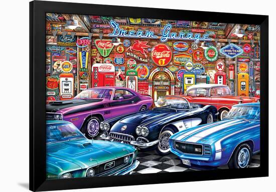 Dream Garage-null-Framed Poster