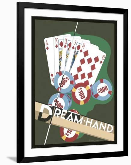 Dream Hand-Brian James-Framed Giclee Print