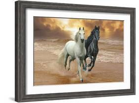 Dream Horses 046-Bob Langrish-Framed Photographic Print