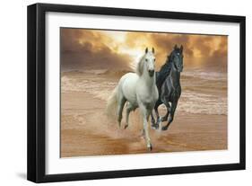 Dream Horses 046-Bob Langrish-Framed Photographic Print