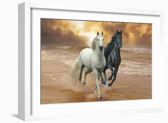 Dream Horses 046-Bob Langrish-Framed Photographic Print