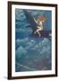 Dream Idyll (A Valkyrie), 1902, (1905)-Edward Robert Hughes-Framed Giclee Print