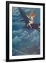 Dream Idyll (A Valkyrie), 1902, (1905)-Edward Robert Hughes-Framed Giclee Print