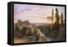 Dream in Apennines, Circa 1864-Samuel Palmer-Framed Stretched Canvas