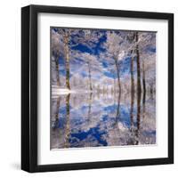 Dream in Blue-Philippe Sainte-Laudy-Framed Premium Photographic Print