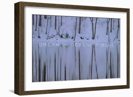 Dream in Serenity Blue-Art Licensing Studio-Framed Giclee Print