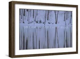 Dream in Serenity Blue-Art Licensing Studio-Framed Giclee Print