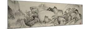 Dream Journey to Rivers and Mountains, Qing Dynasty (1644-1912), C.1655-Cheng Zhengkui-Mounted Premium Giclee Print