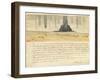 Dream Landscape with Text, 1526-Albrecht Dürer-Framed Giclee Print