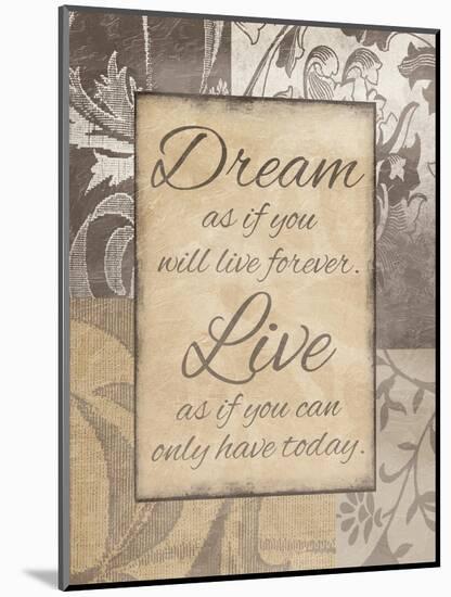 Dream Live-Jace Grey-Mounted Art Print