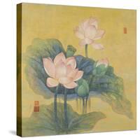 Dream Lotus-Ailian Price-Stretched Canvas