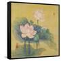 Dream Lotus-Ailian Price-Framed Stretched Canvas