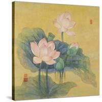 Dream Lotus-Ailian Price-Stretched Canvas