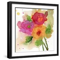 Dream of Flowers I-Marabeth Quin-Framed Art Print