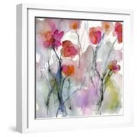 Dream of Flowers II-Marabeth Quin-Framed Art Print