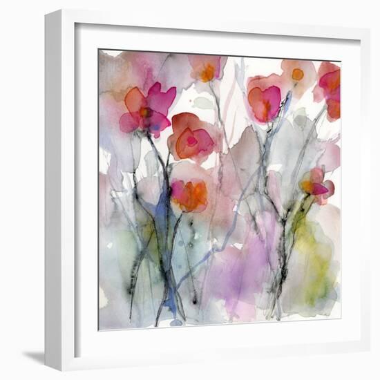 Dream of Flowers II-Marabeth Quin-Framed Art Print