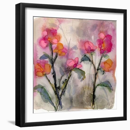 Dream of Flowers IV-Marabeth Quin-Framed Art Print