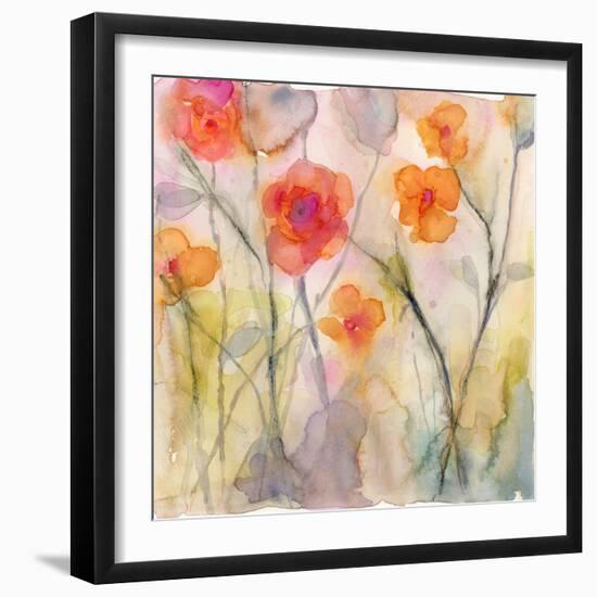 Dream of Flowers V-Marabeth Quin-Framed Art Print