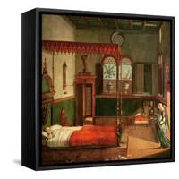 Dream of St.Ursula, 1495-Vittore Carpaccio-Framed Stretched Canvas