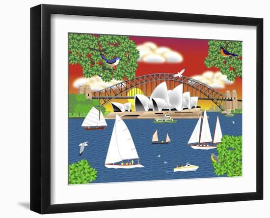 Dream of Sydney-Mark Frost-Framed Giclee Print