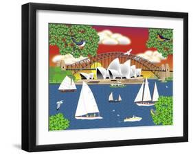 Dream of Sydney-Mark Frost-Framed Giclee Print