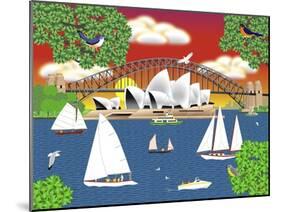 Dream of Sydney-Mark Frost-Mounted Giclee Print