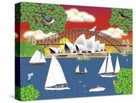 Dream of Sydney-Mark Frost-Stretched Canvas
