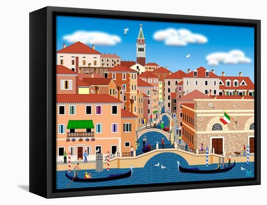 Dream of Venice-Mark Frost-Framed Stretched Canvas