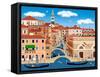 Dream of Venice-Mark Frost-Framed Stretched Canvas