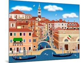 Dream of Venice-Mark Frost-Mounted Giclee Print