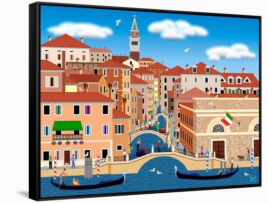 Dream of Venice-Mark Frost-Framed Stretched Canvas