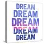 Dream Repeat-Kimberly Glover-Stretched Canvas