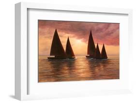 Dream Sails-Diane Romanello-Framed Photographic Print