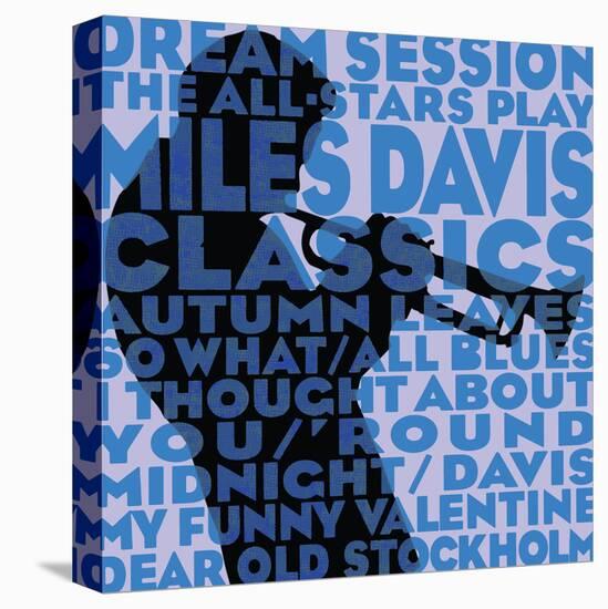 Dream Session: The All-Stars Play Miles Davis Classics (Blue Color Variation)-null-Stretched Canvas