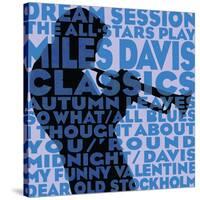 Dream Session: The All-Stars Play Miles Davis Classics (Blue Color Variation)-null-Stretched Canvas