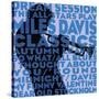 Dream Session: The All-Stars Play Miles Davis Classics (Blue Color Variation)-null-Stretched Canvas