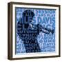 Dream Session: The All-Stars Play Miles Davis Classics (Blue Color Variation)-null-Framed Art Print