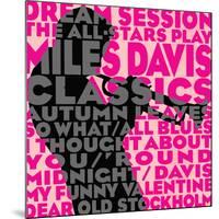 Dream Session: The All-Stars Play Miles Davis Classics (Pink Color Variation)-null-Mounted Art Print