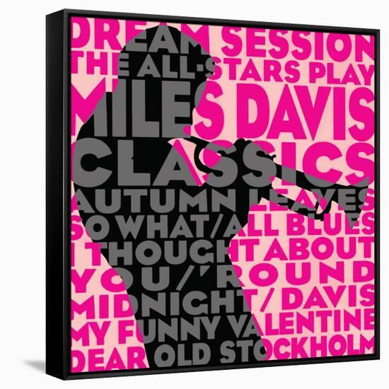 Dream Session: The All-Stars Play Miles Davis Classics (Pink Color Variation)-null-Framed Stretched Canvas