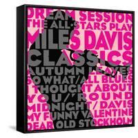 Dream Session: The All-Stars Play Miles Davis Classics (Pink Color Variation)-null-Framed Stretched Canvas